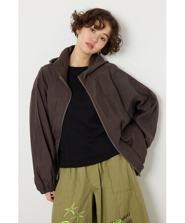 シアーフーディーブルゾン