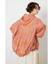 シアーフーディーブルゾン