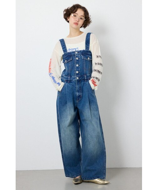 2WAYデニムサロペット