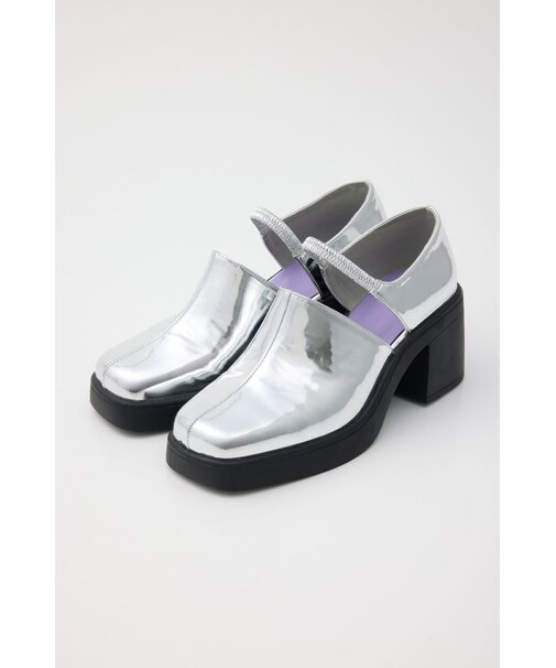 セパレートヒールパンプス