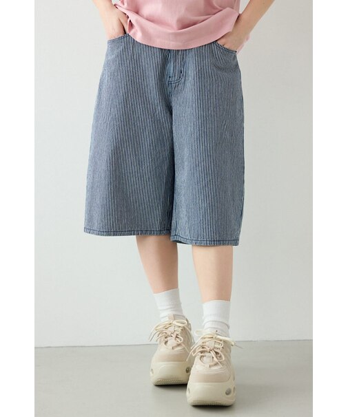 WIDE BERMUDA SHORTS