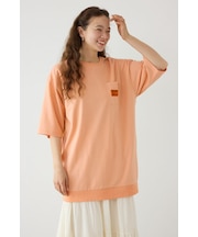 ペイントロゴハーフスリーブワンピース