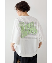 発泡マルチロゴビッグトップス