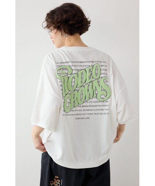 発泡マルチロゴビッグトップス