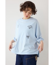 発泡マルチロゴビッグトップス