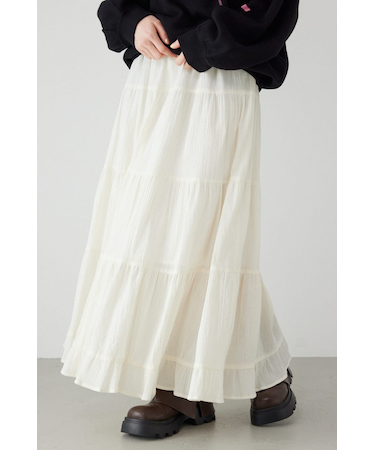 パレットティアードスカート