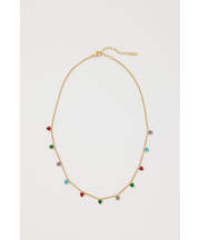 ハートストーンネックレス