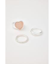 ハートモチーフアソートリングセット