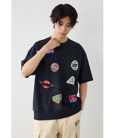 カスタムワッペン半袖スウェット