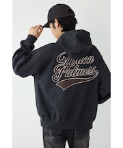 ボンディングワッフルZIPパーカー