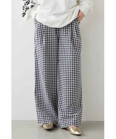 リラックスワイドパンツ