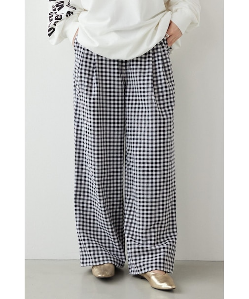 リラックスワイドパンツ