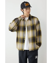 スカシオンブレーチェックシャツ