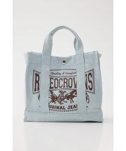 ＜WEB先行アイテム＞DENIMスクエア2WAYトート