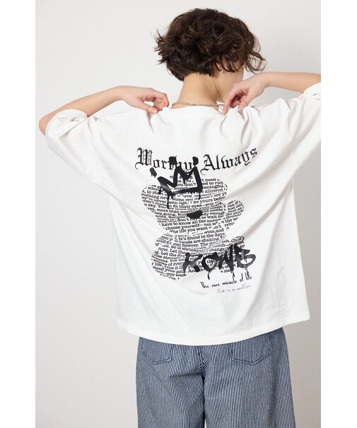 <WEB先行アイテム>【UNISEX】Font Bear Tシャツ