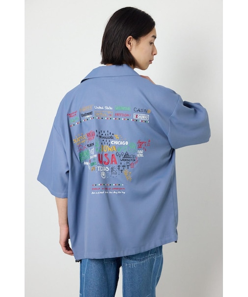 USハーフスリーブコーチシャツ