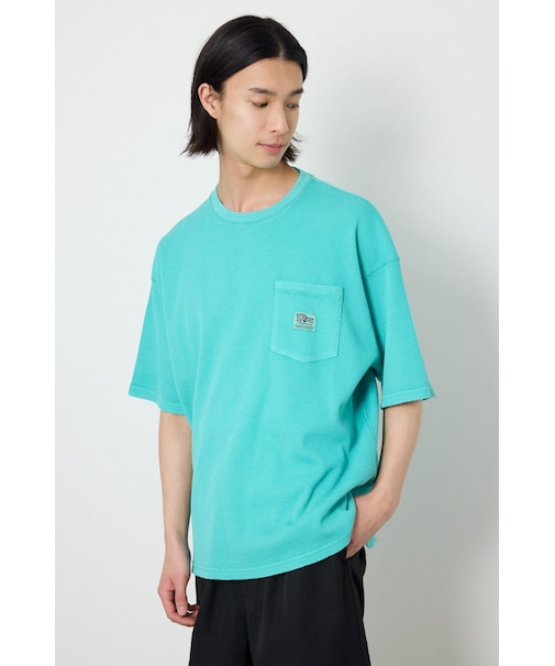 ピグメントワッフルTシャツ