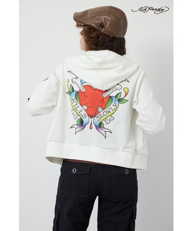 (Ed Hardy)ZIPパーカー
