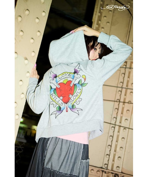 (Ed Hardy)ZIPパーカー