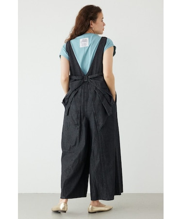 バックリボンオールインワン