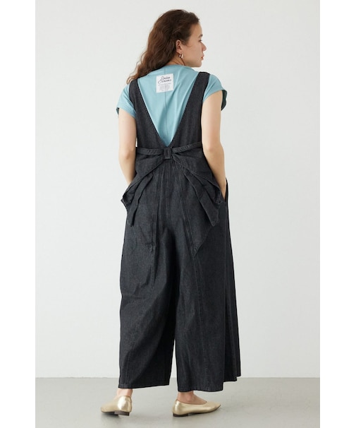 バックリボンオールインワン