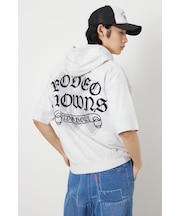 Blackletter 半袖ZIPパーカー