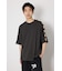クロシェラインヘンリーTシャツ