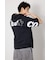 &ロゴフードTシャツ