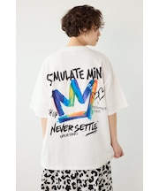 【UNISEX】レインボーインクプリントTシャツ