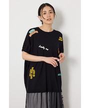 G.V embroideryニットトップス