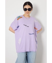 G.V embroideryニットトップス