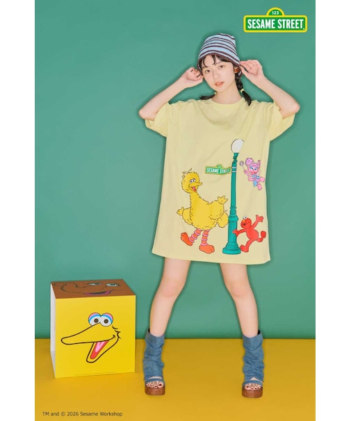 (SESAME STREET)Tワンピース