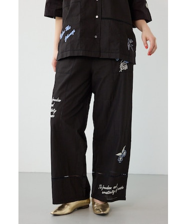INDIA EMBROIDERYパンツ