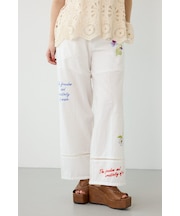 INDIA EMBROIDERYパンツ