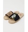 DENIM JUTE SANDAL