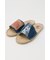 DENIM JUTE SANDAL