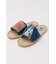 DENIM JUTE SANDAL