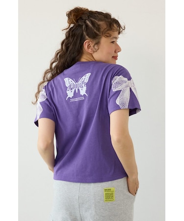 Ribon×Butterfly TEE
