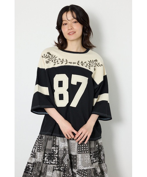 エンブロイダリーユニフォームTシャツ
