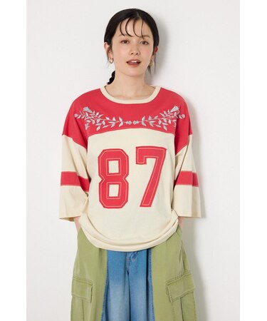 エンブロイダリーユニフォームTシャツ