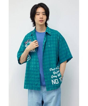 イレギュラーシアーチェックシャツ