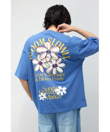 ARTフラワーTシャツ