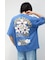 ARTフラワーTシャツ