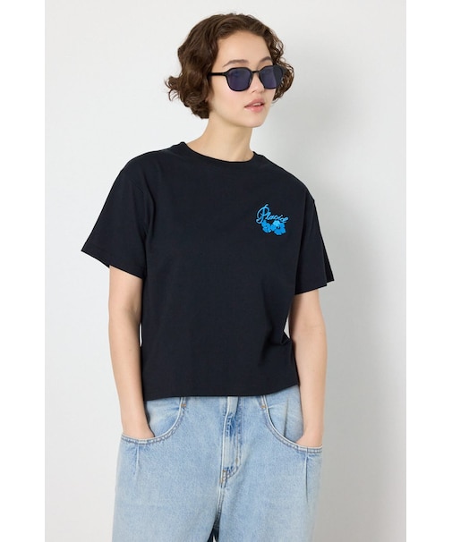 ビーチ柄Tシャツ