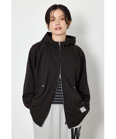 (UNISEX)SHARE スタンドネックジップパーカー