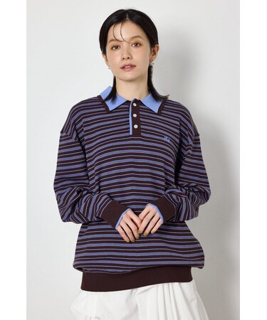 (UNISEX)SHAREニットポロシャツ