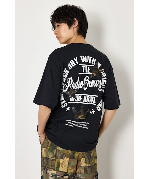 カモフラアップリケTシャツ｜ロデオクラウンズ／ロデオクラウンズ