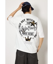 カモフラアップリケTシャツ