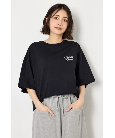 アップリケクラウンロゴTシャツ