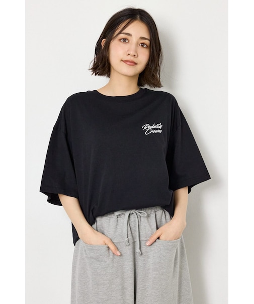 アップリケクラウンロゴTシャツ